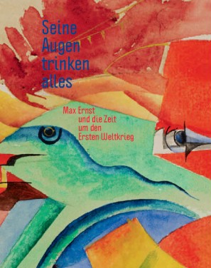 Das Bild zeigt das Cover des Katalogs zur Ausstellung "Seine Augen trinken alles"